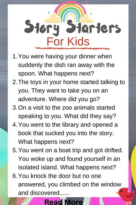 ways to start a story for kids